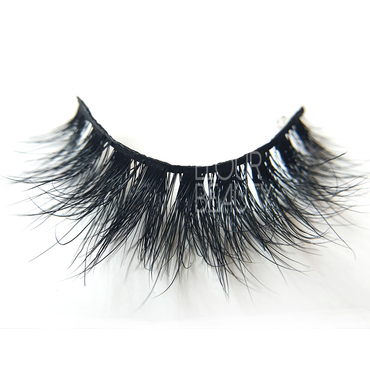 3D mink eyelashes with customized magnetic boxes China wholesale EA53